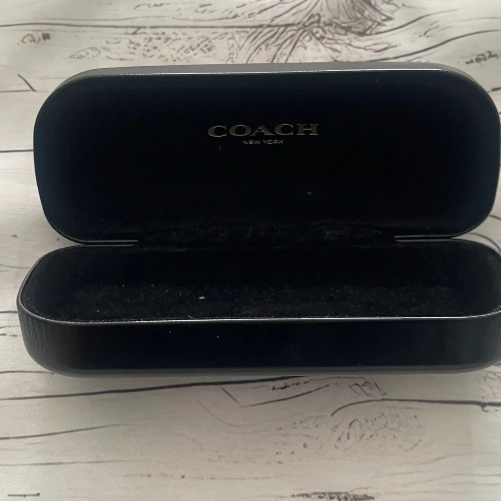 Coach Classic Black Eyeglass Holder Preowned